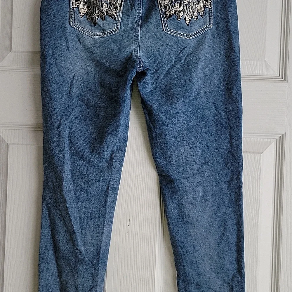 Justice Girl's Mid Rise Jeggings